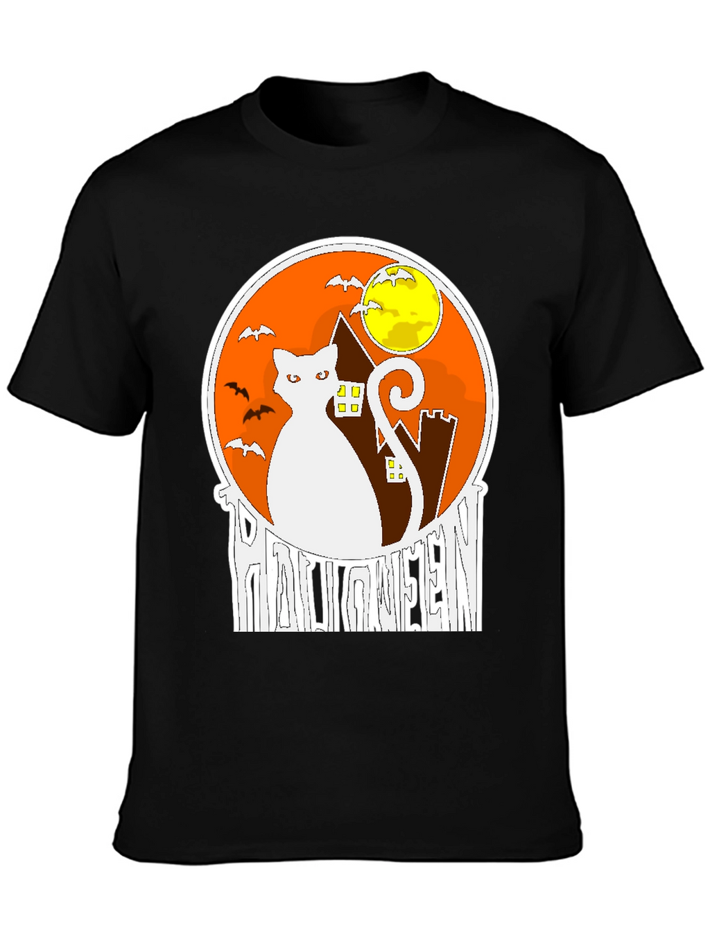 Halloween Cat T-Shirt