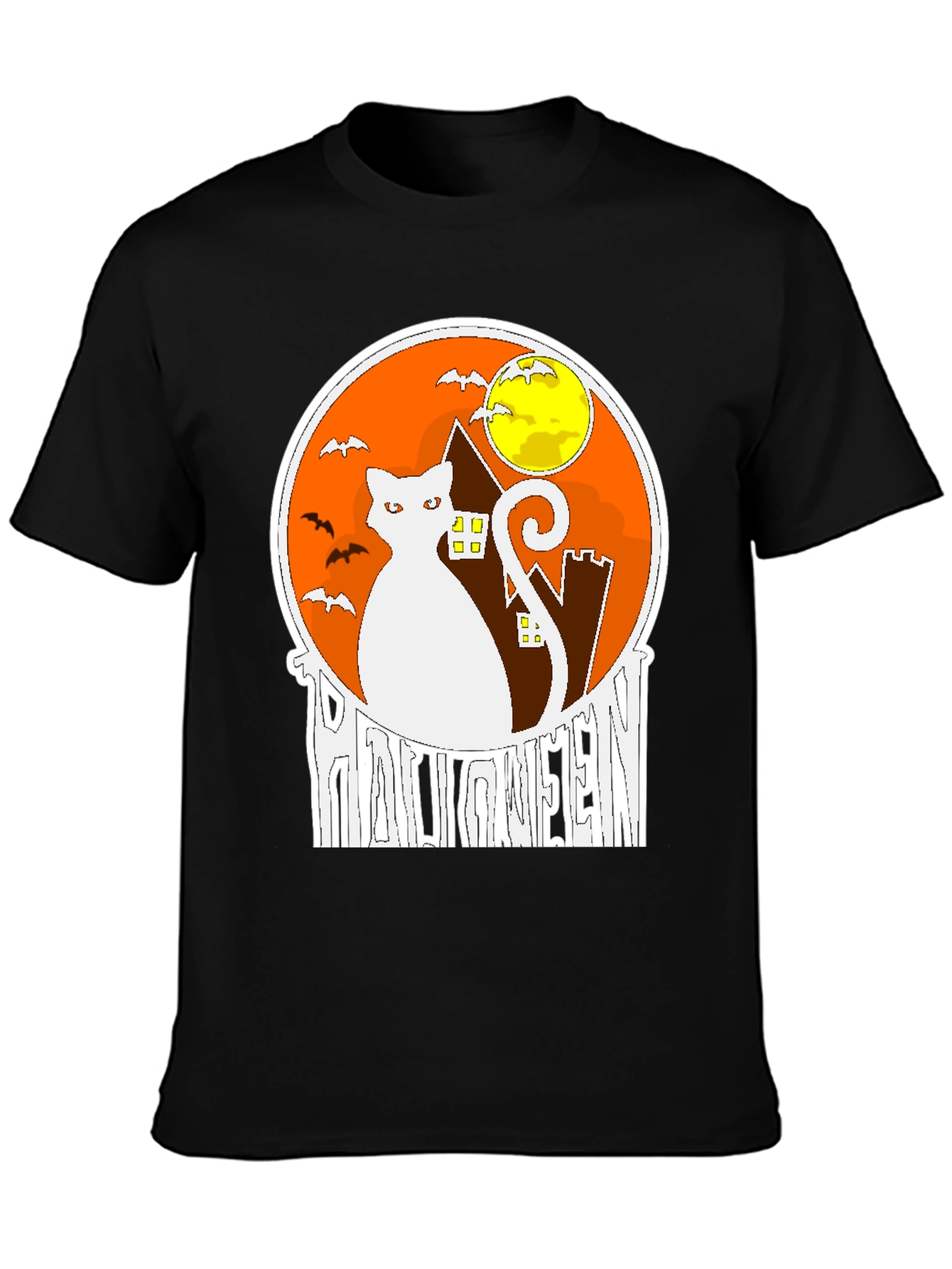 Halloween Cat T-Shirt