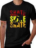 Skateboarding Graphic Tee - Stylish Skater Design