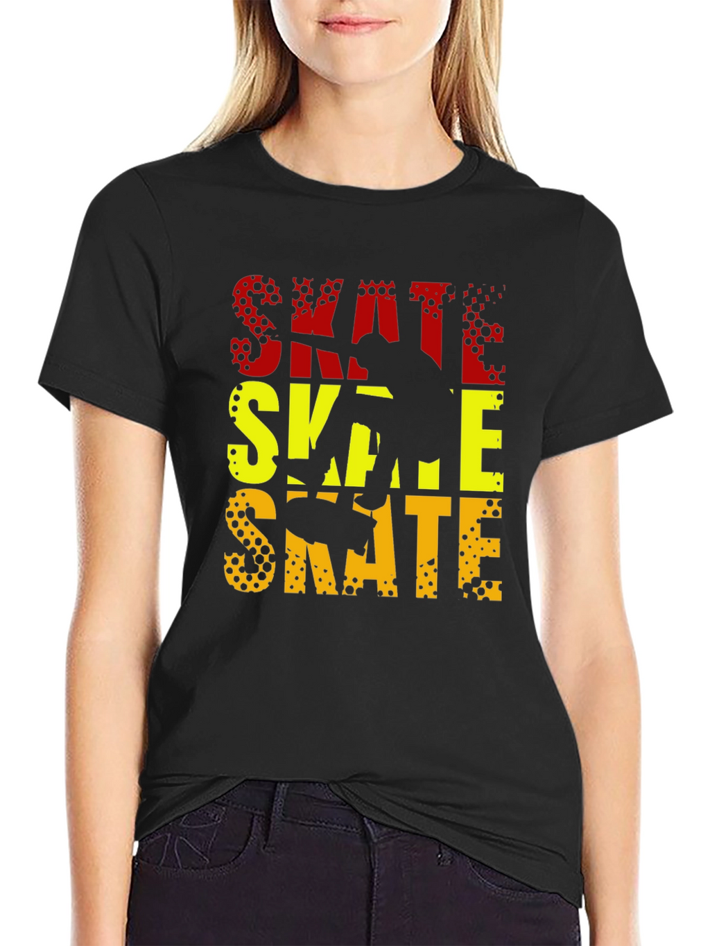Skateboarding Graphic Tee - Stylish Skater Design
