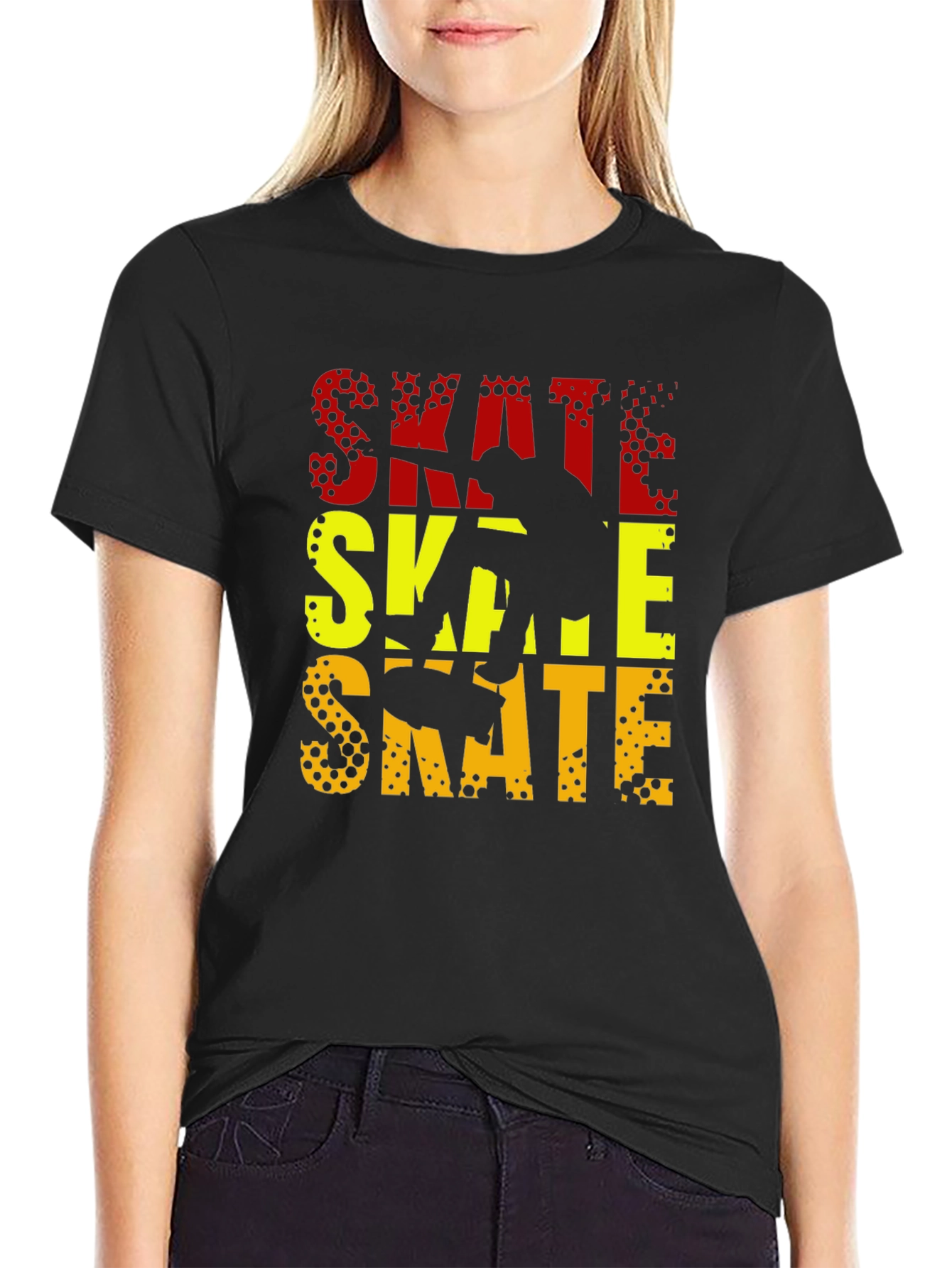 Skateboarding Graphic Tee - Stylish Skater Design