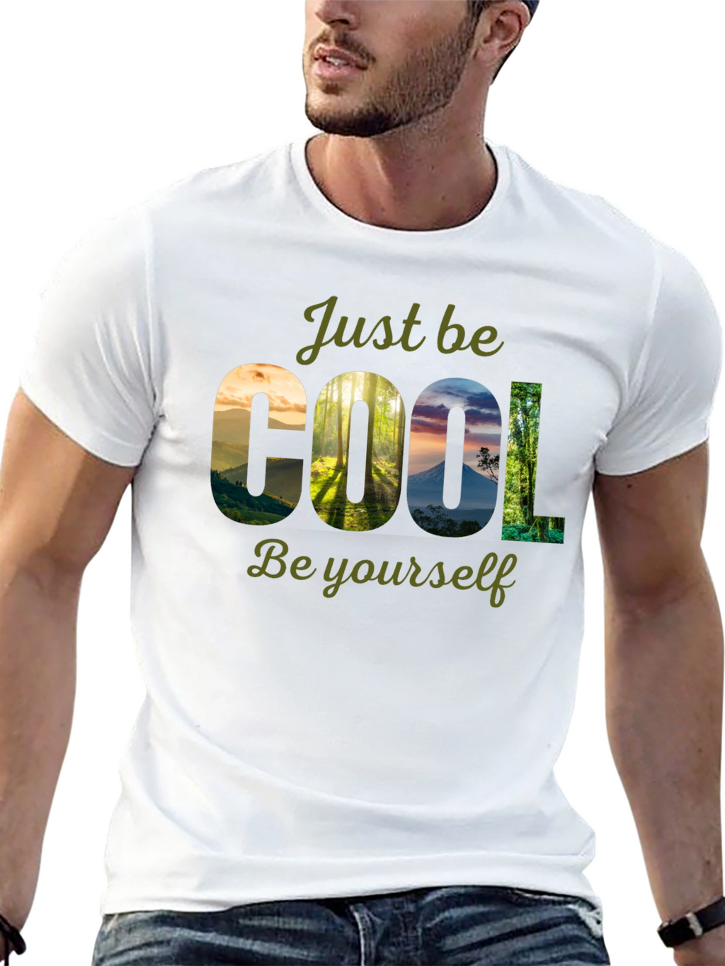 Cool Nature T-Shirt - Just Be Yourself