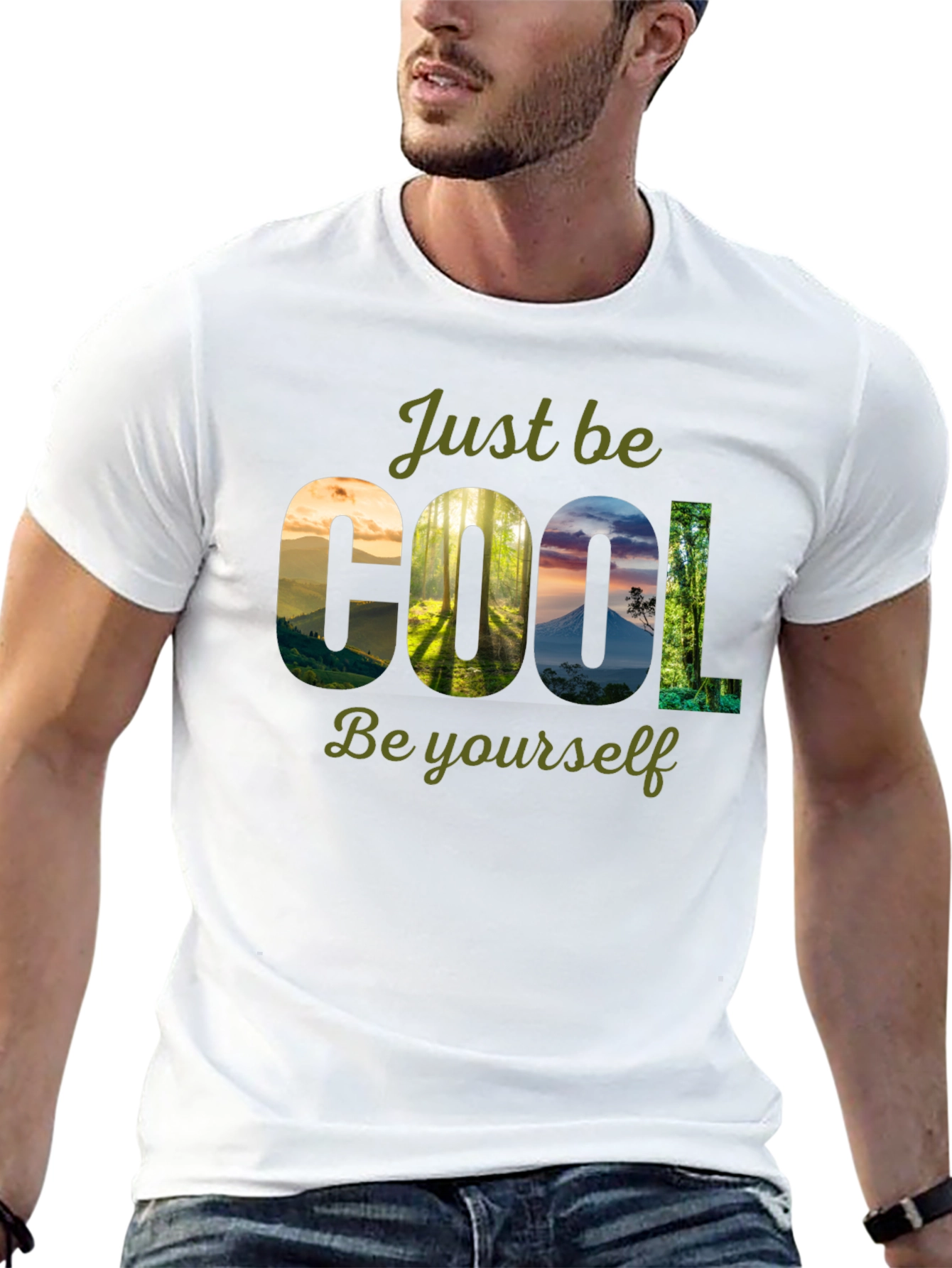 Cool Nature T-Shirt - Just Be Yourself