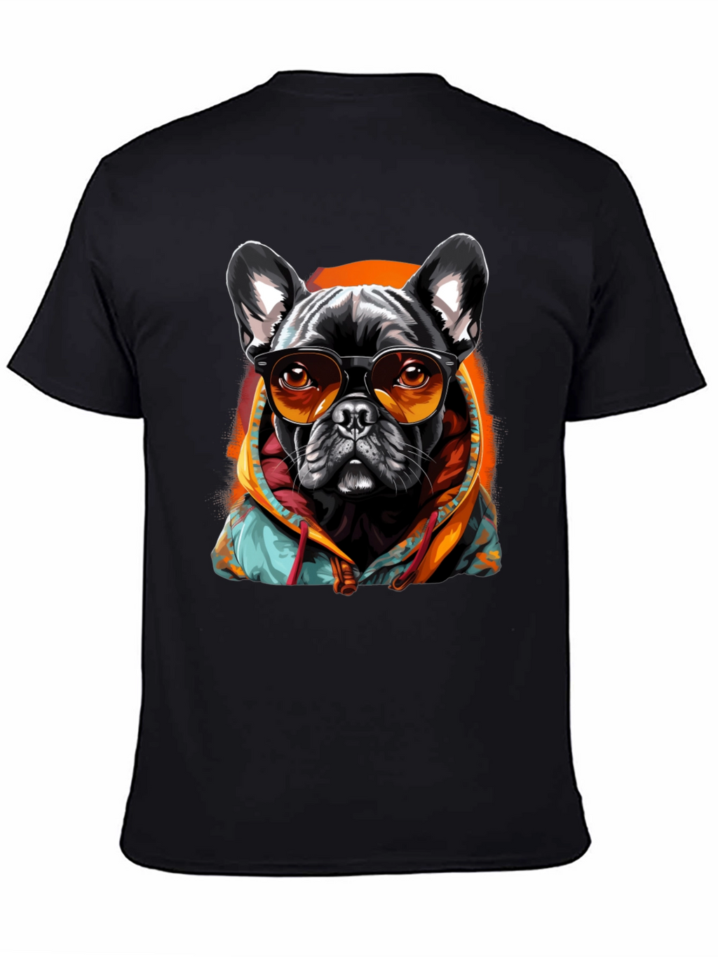 Cool Dog T-Shirt - French Bulldog with Sunglasses