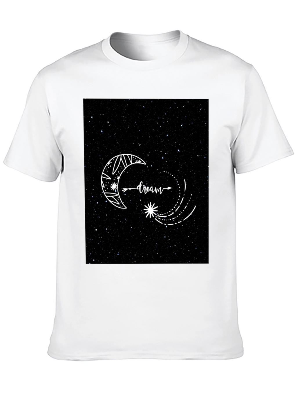 Dreamy Starry Night Graphic T-Shirt