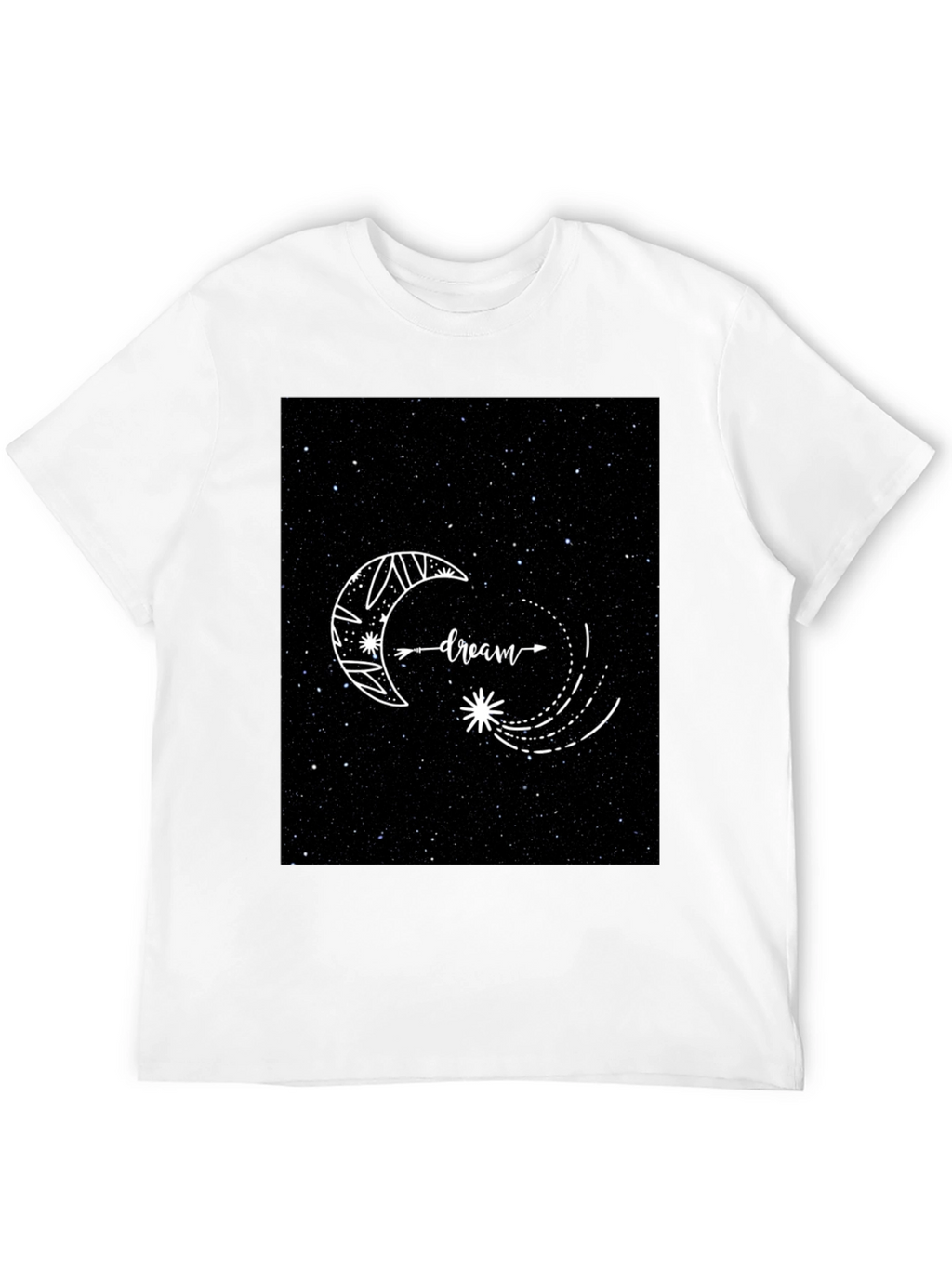 Dreamy Starry Night Graphic T-Shirt