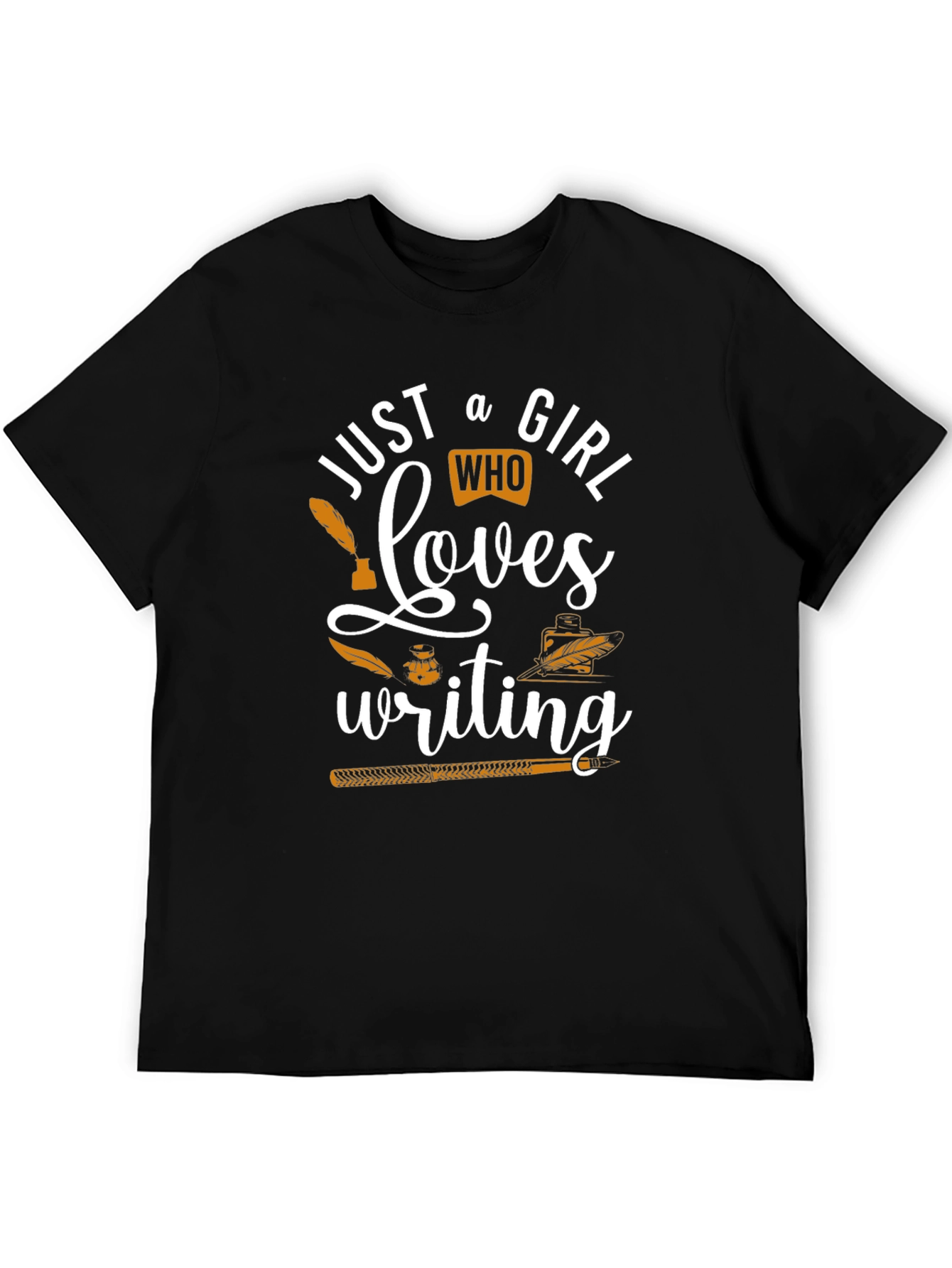 Just A Girl Who Loves Writing T-Shirt