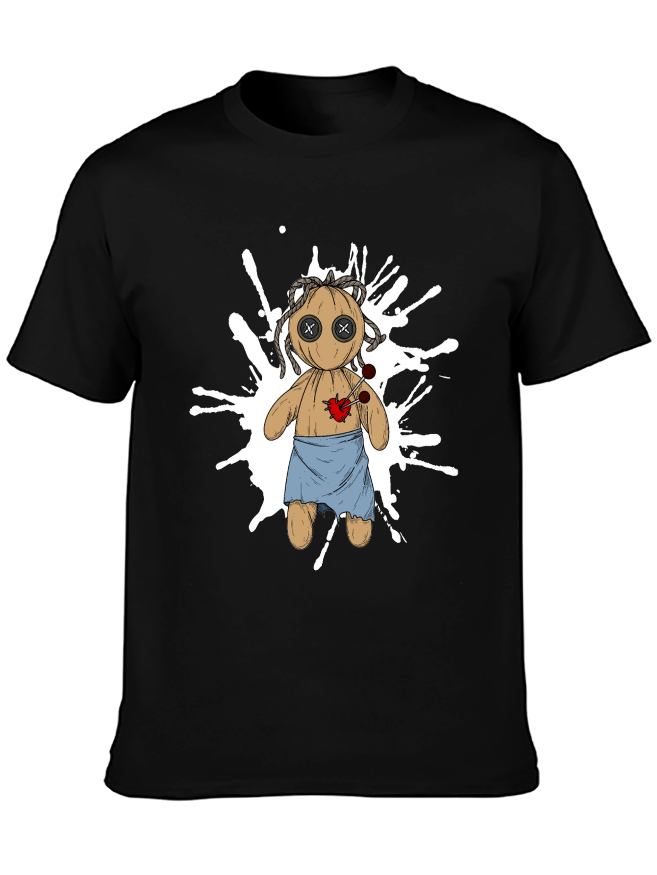 Voodoo Doll Graphic T-Shirt - Unique Streetwear