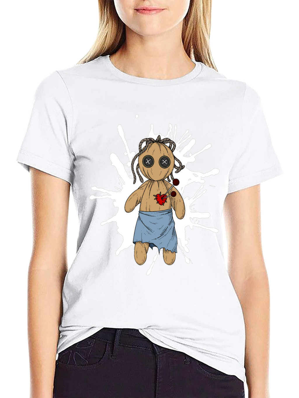 Voodoo Doll Graphic T-Shirt - Unique Streetwear