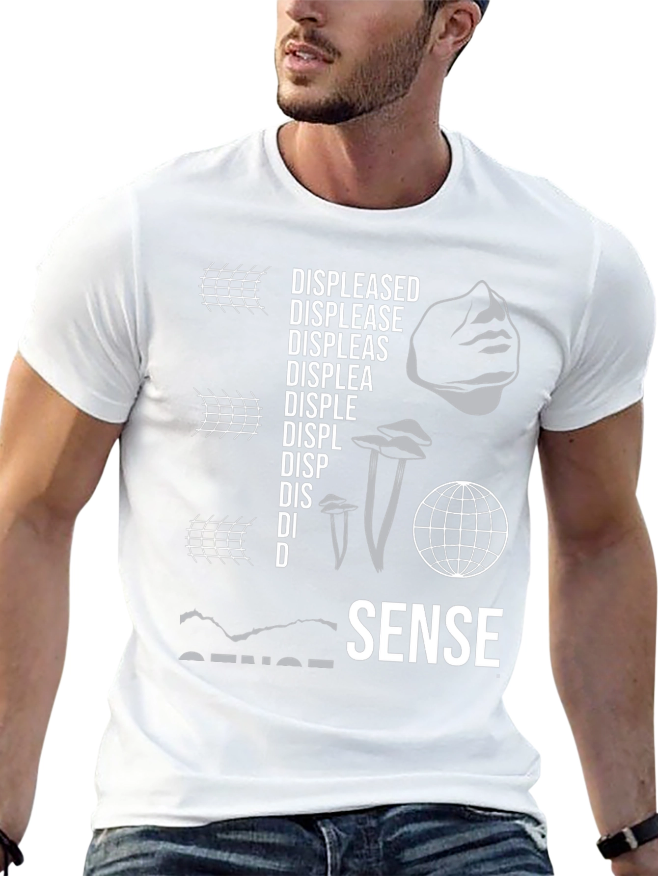 Displeased Graphic Tee - Modern Streetwear