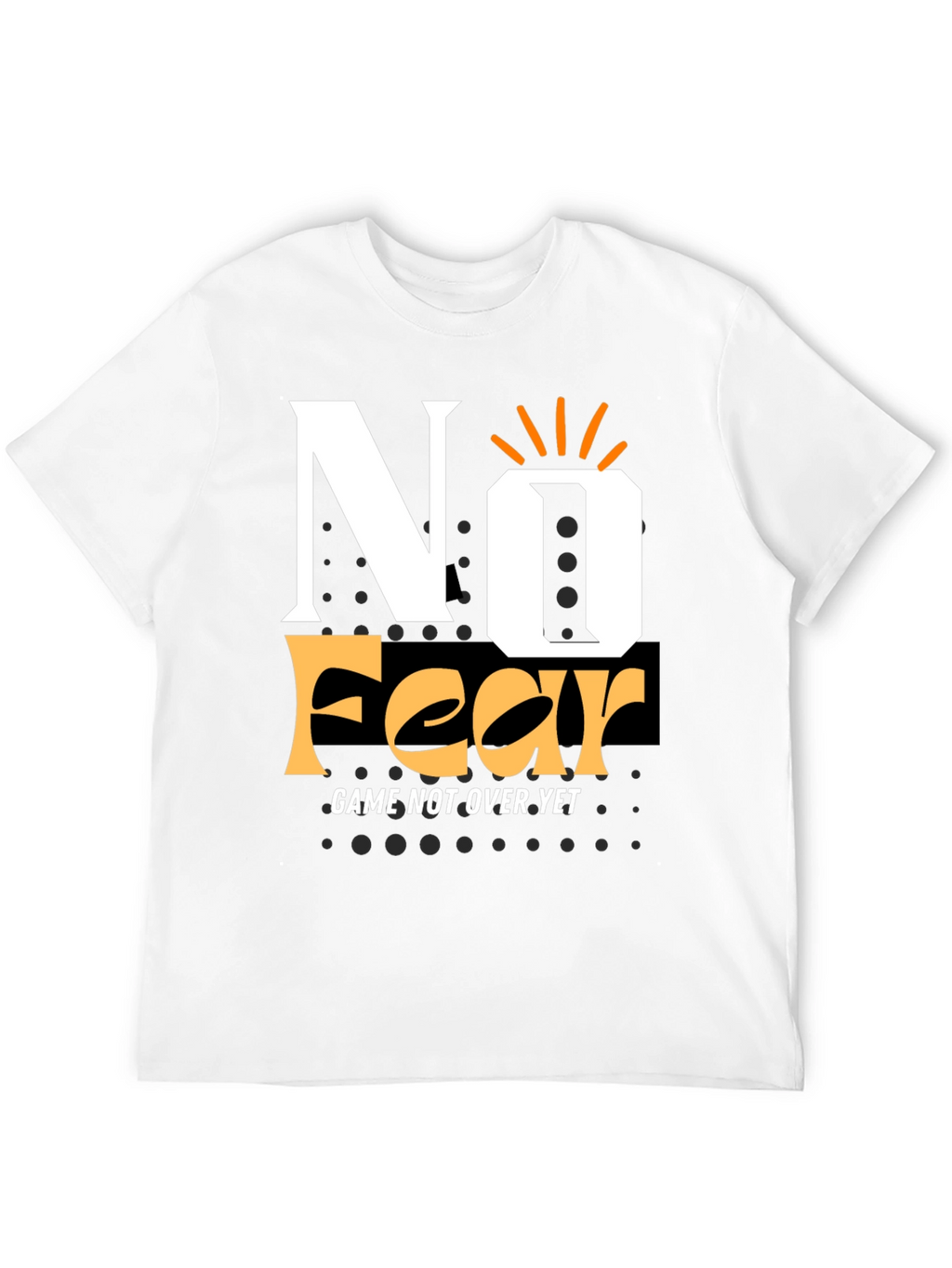 No Fear Game Not Over Yet Graphic Tee