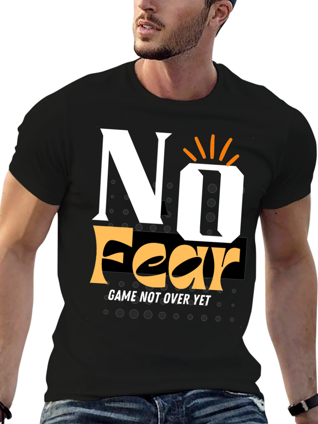 No Fear Game Not Over Yet Graphic Tee