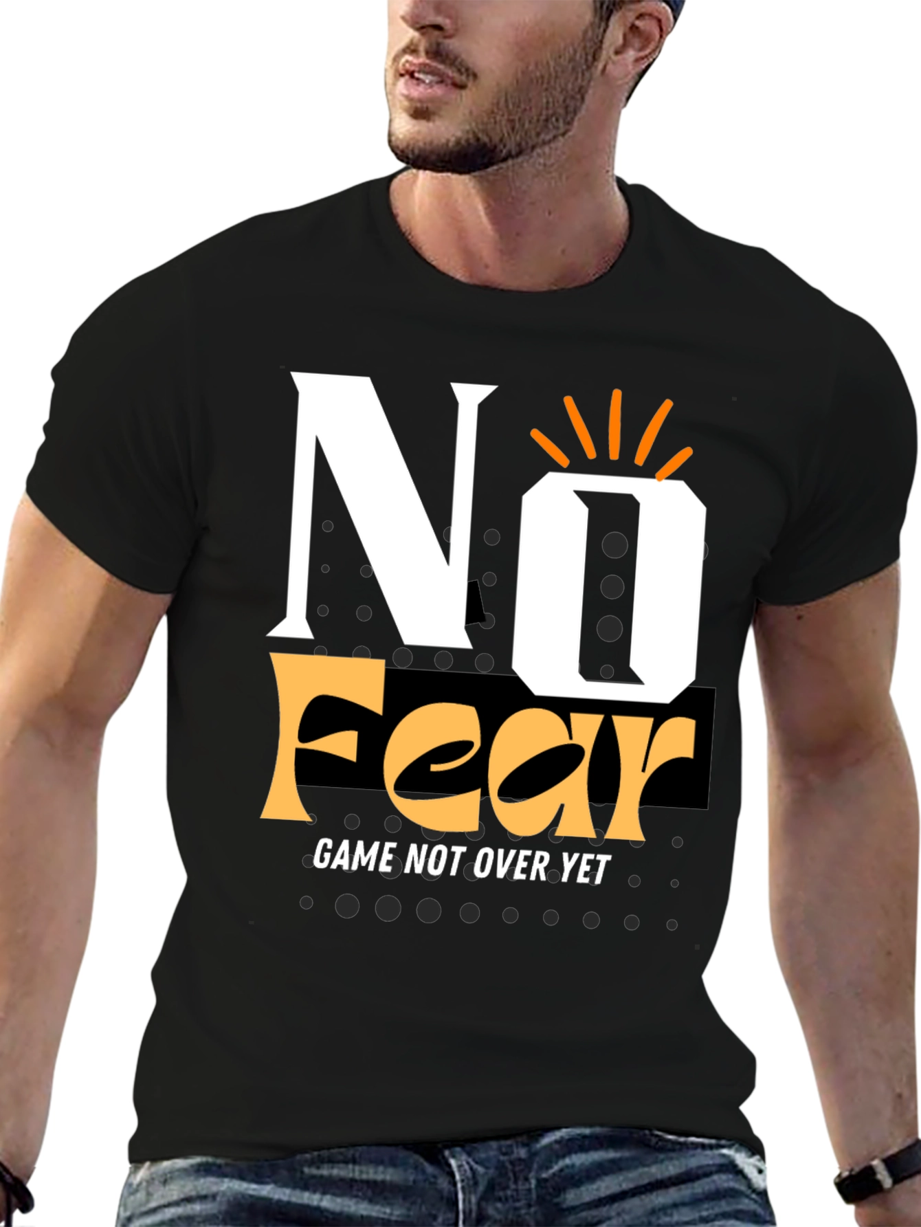 No Fear Game Not Over Yet Graphic Tee