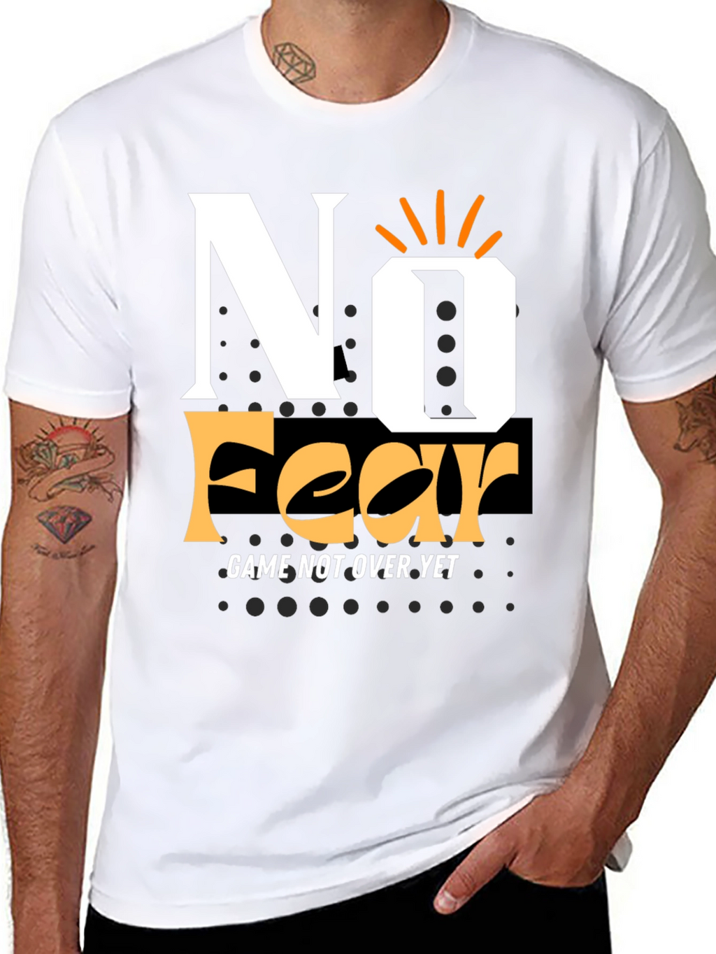 No Fear Game Not Over Yet Graphic Tee