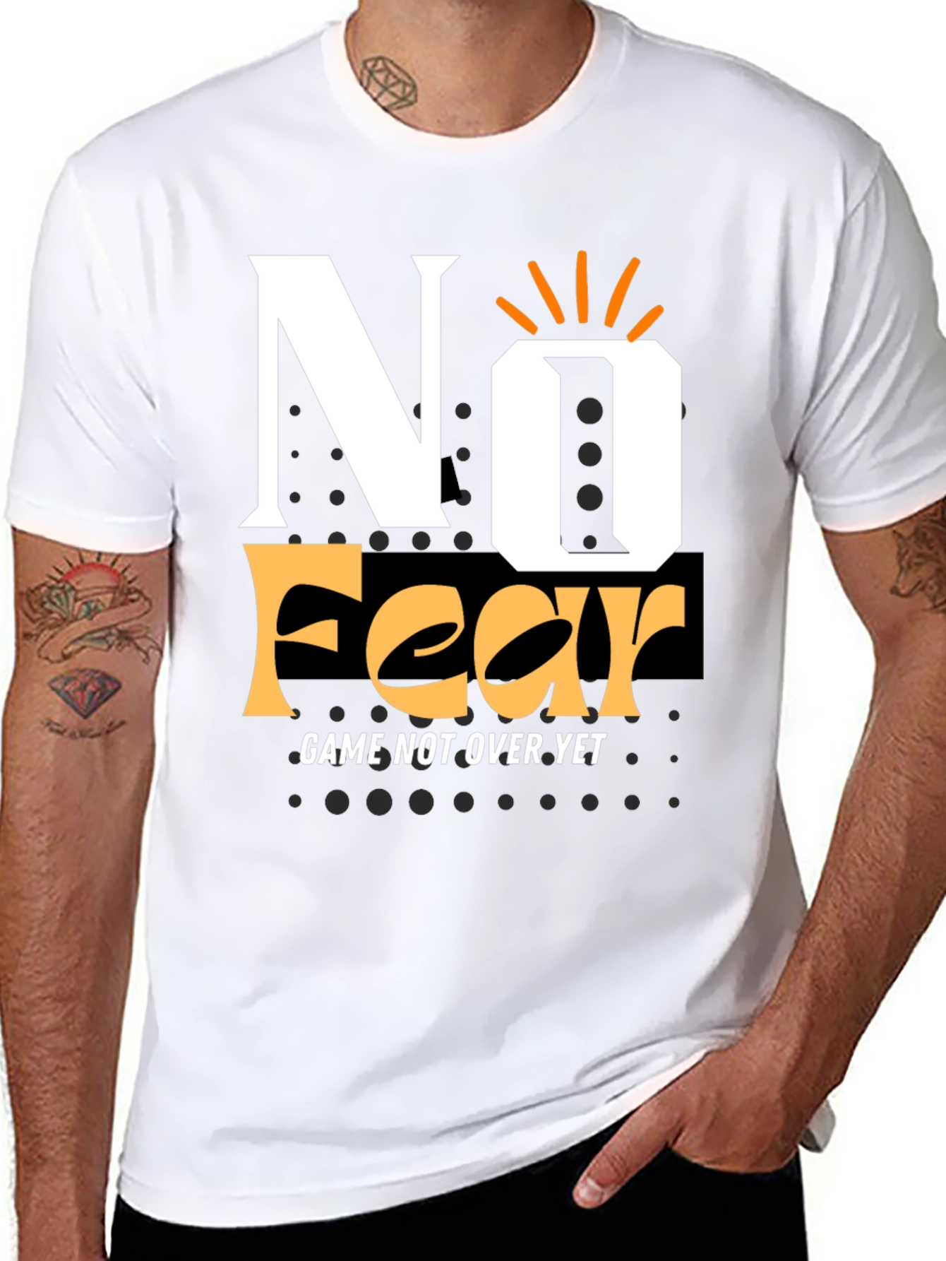 No Fear Game Not Over Yet Graphic Tee