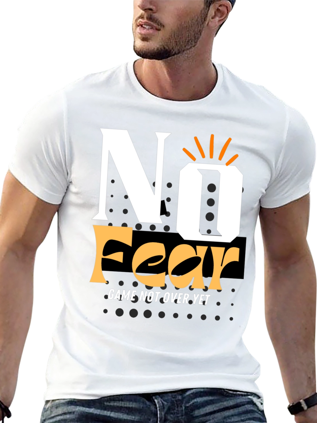 No Fear Game Not Over Yet Graphic Tee
