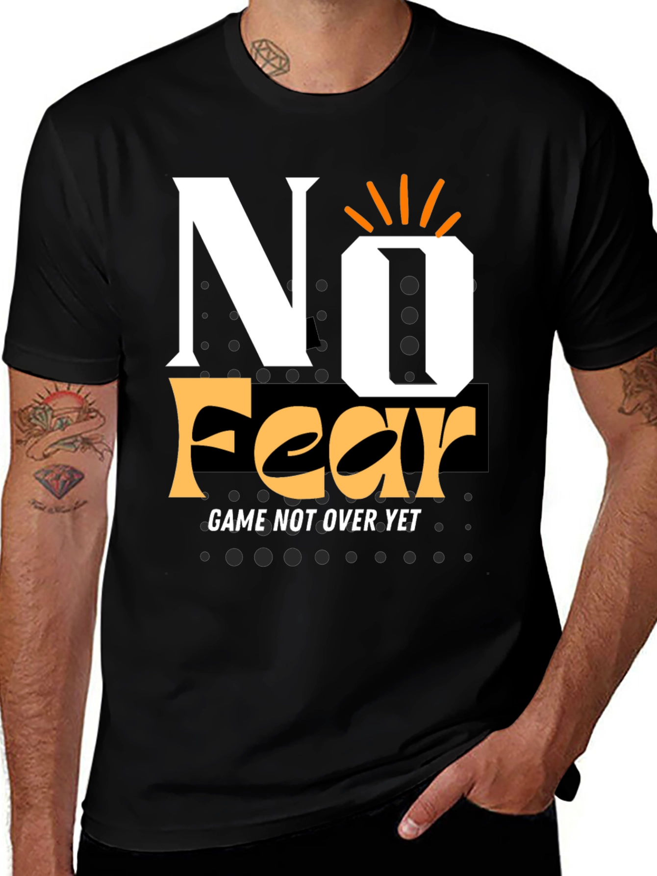 No Fear Game Not Over Yet Graphic Tee