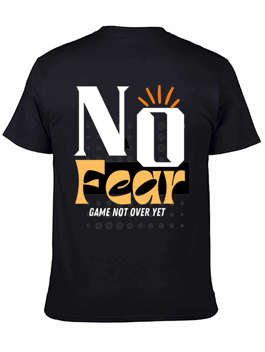 No Fear Game Not Over Yet Graphic Tee