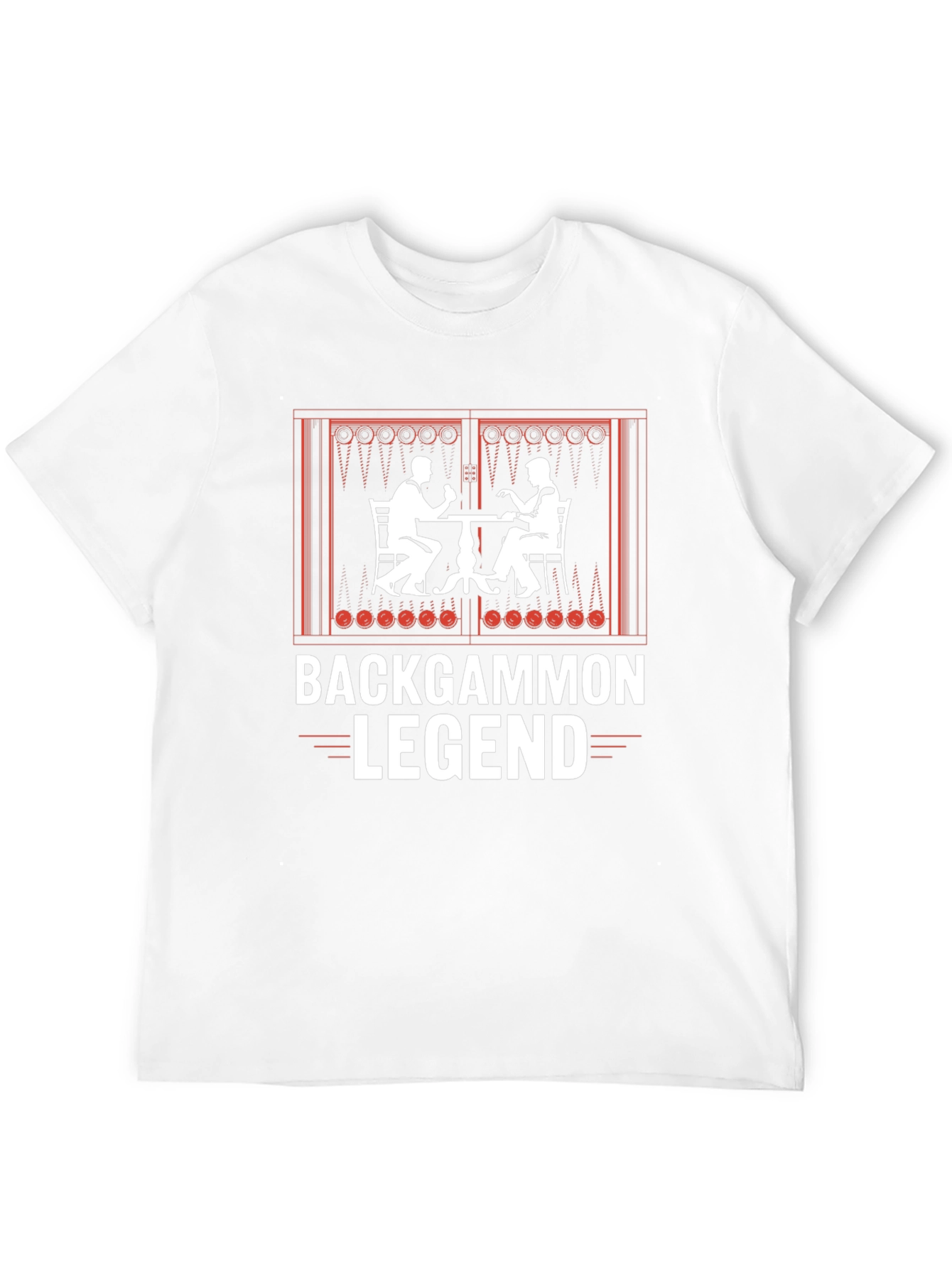 Backgammon Legend Graphic T-Shirt