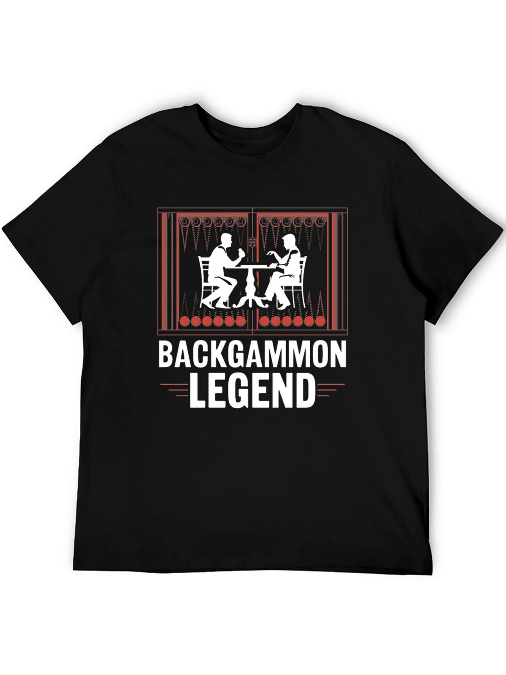 Backgammon Legend Graphic T-Shirt