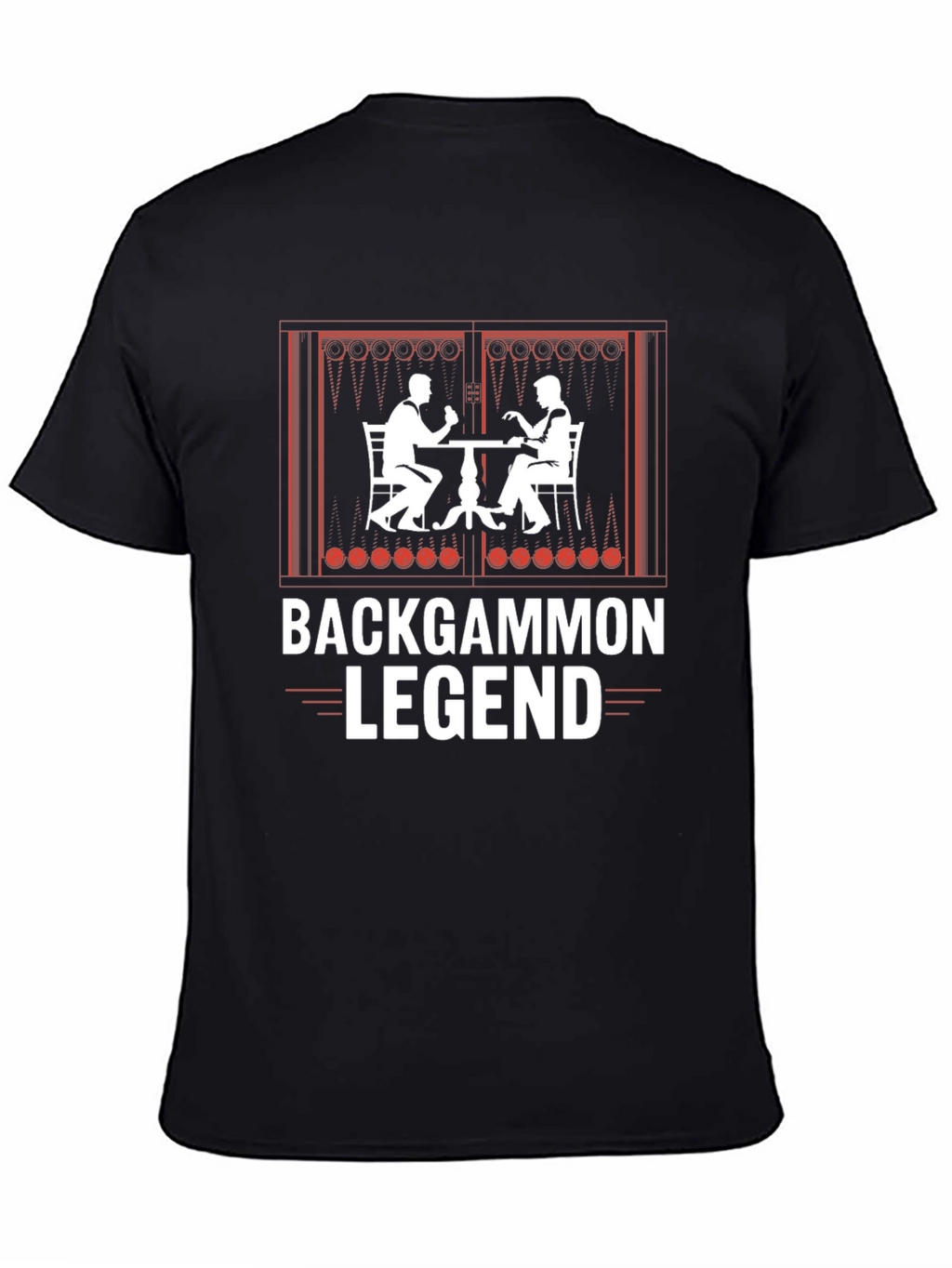 Backgammon Legend Graphic T-Shirt