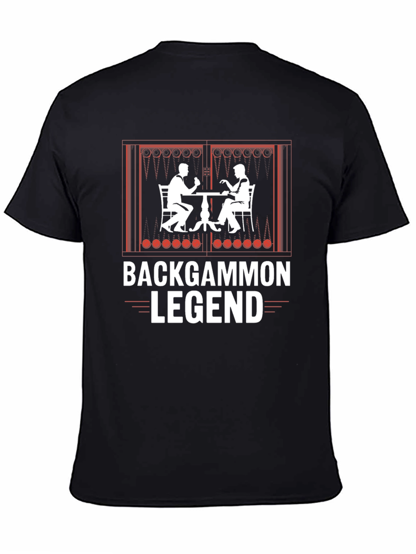 Backgammon Legend Graphic T-Shirt