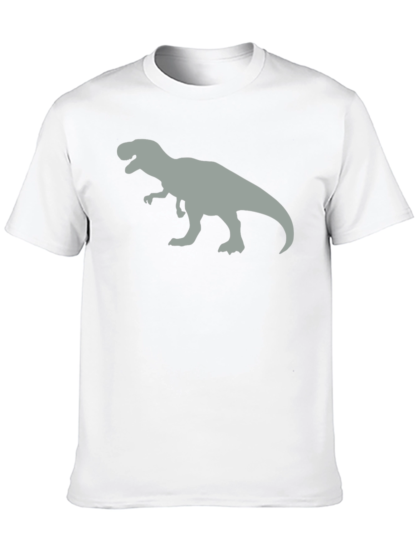 Dinosaur Graphic T-Shirt - Classic Crew Neck Tee