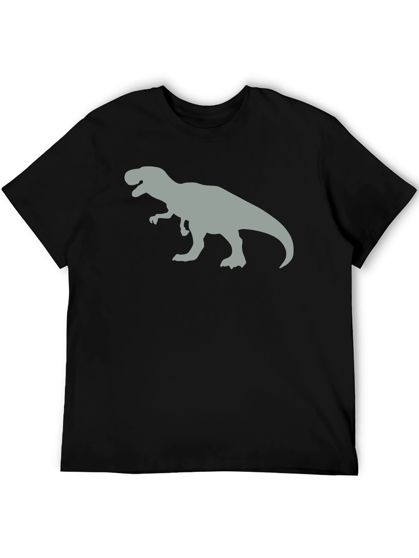 Dinosaur Graphic T-Shirt - Classic Crew Neck Tee