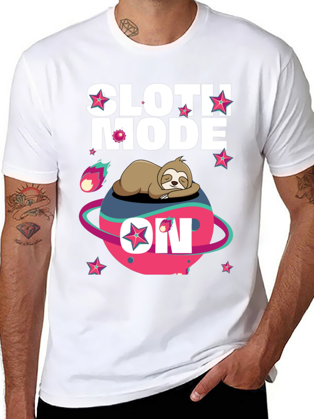 Sloth Mode On T-Shirt