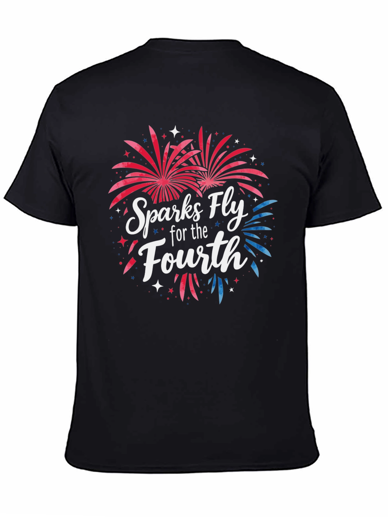 Sparks Fly Fourth of July Graphic Tee
