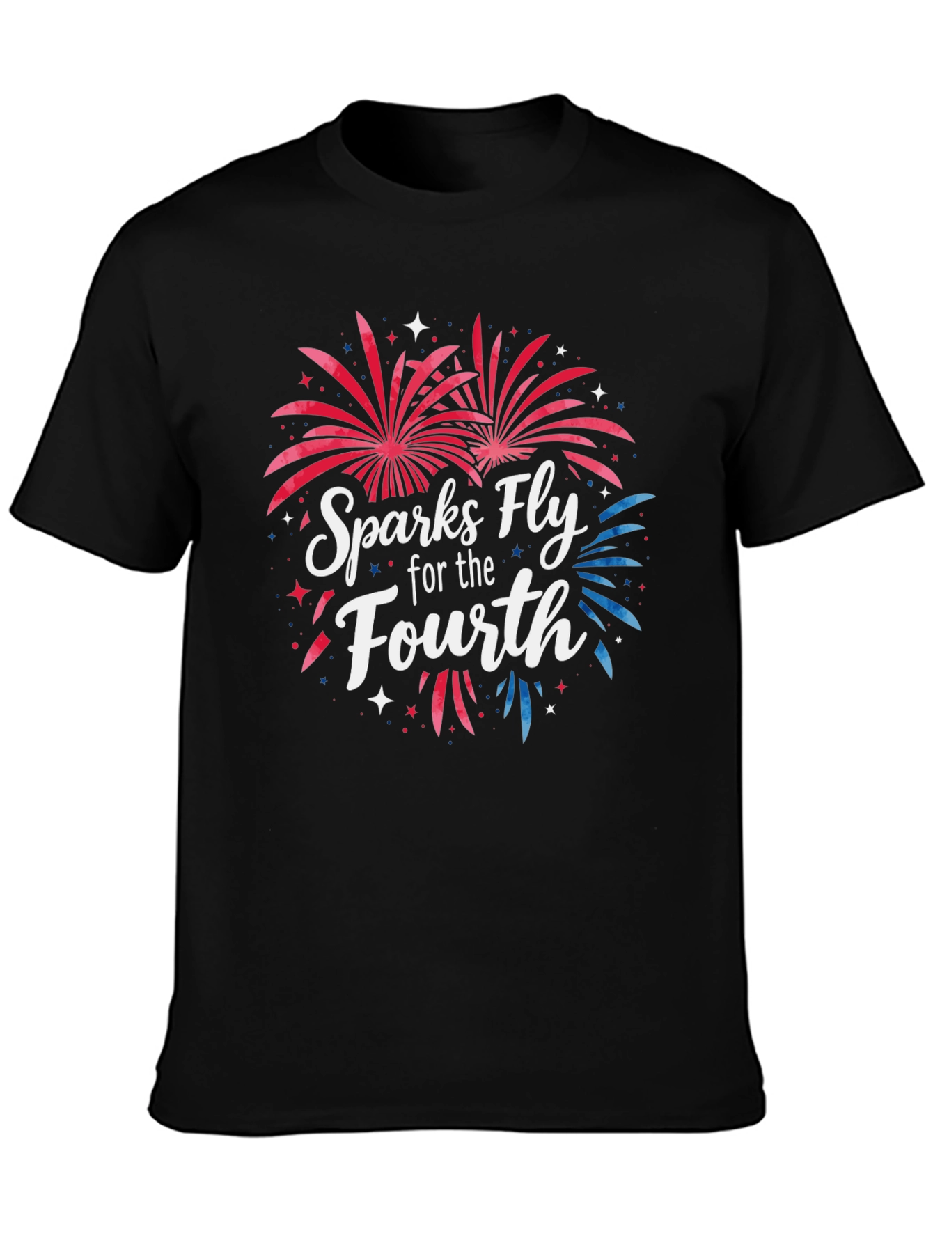 Sparks Fly Fourth of July Graphic Tee