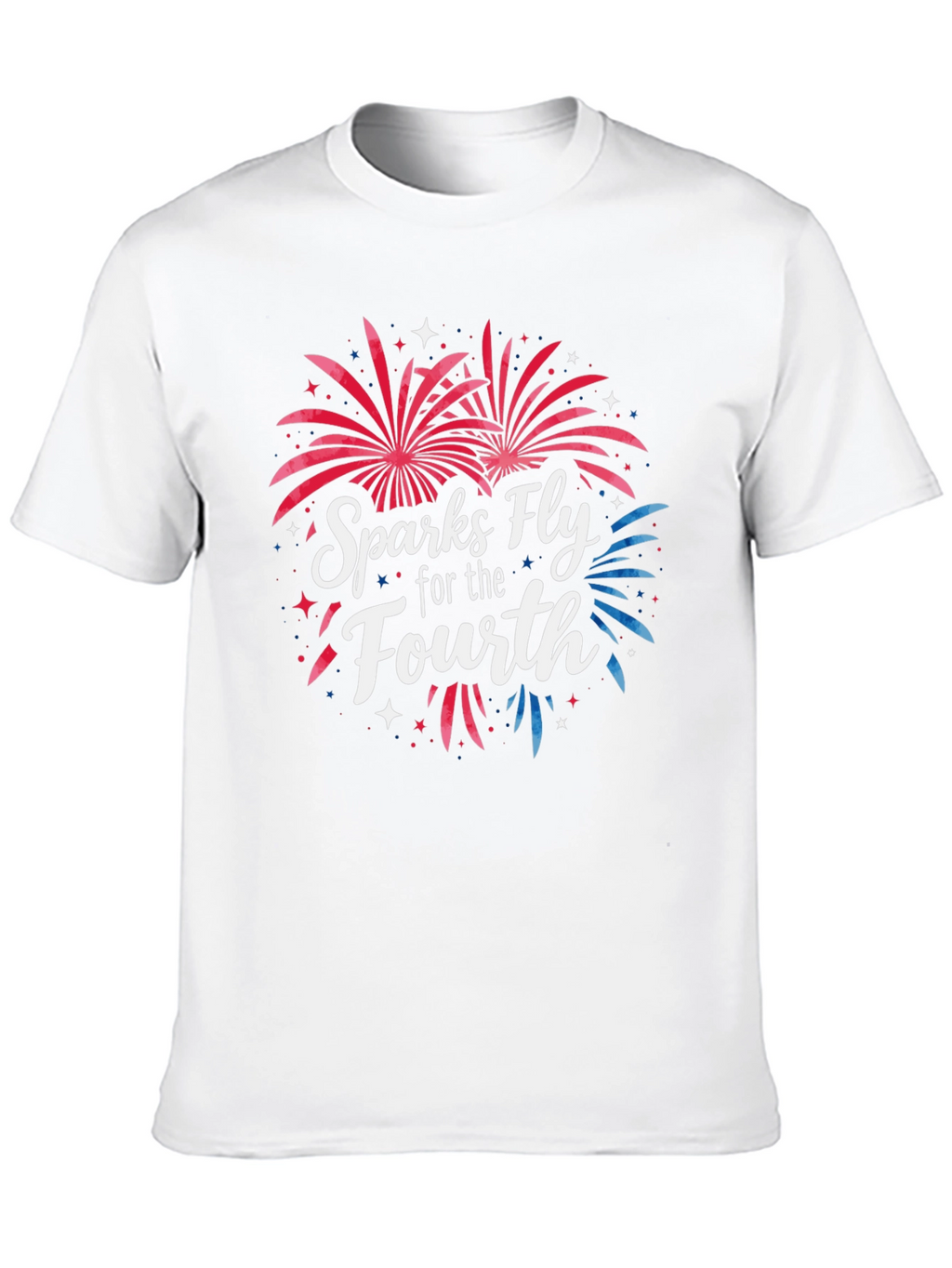 Sparks Fly Fourth of July Graphic Tee