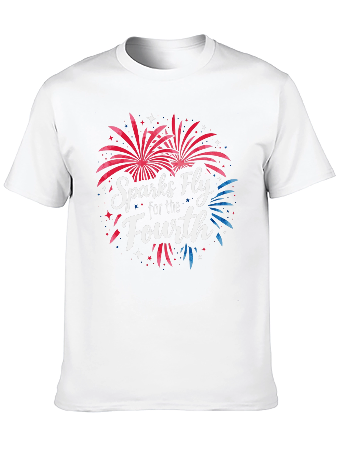 Sparks Fly Fourth of July Graphic Tee