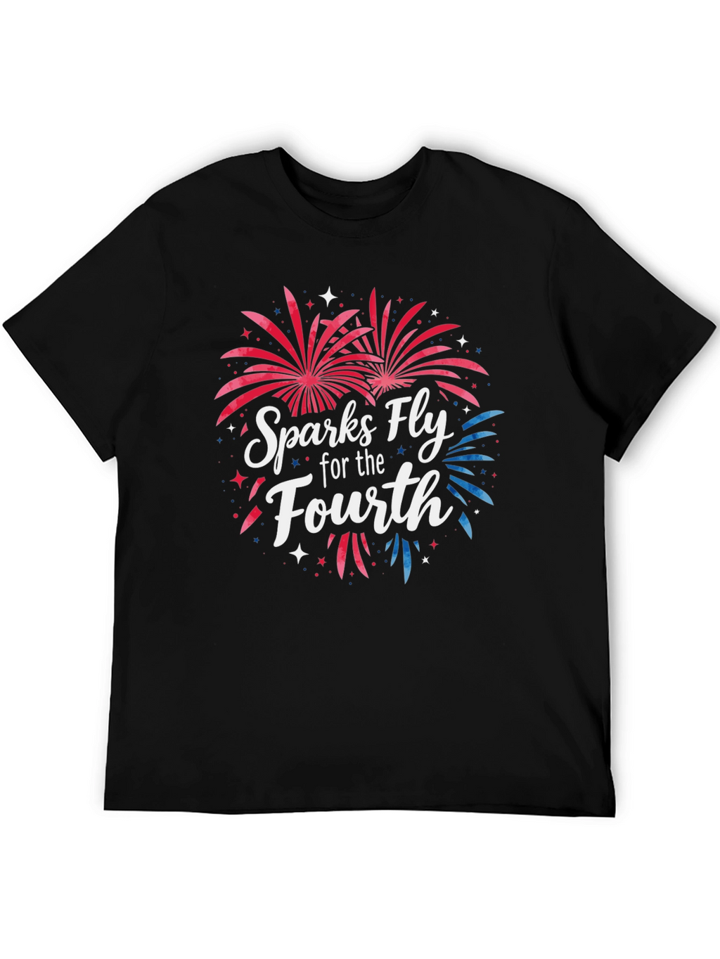 Sparks Fly Fourth of July Graphic Tee