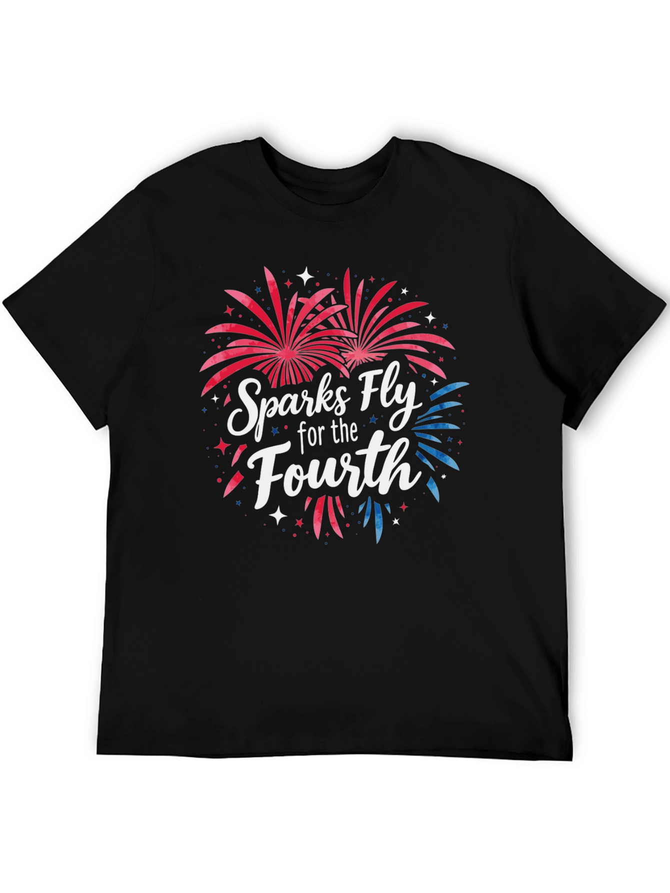 Sparks Fly Fourth of July Graphic Tee