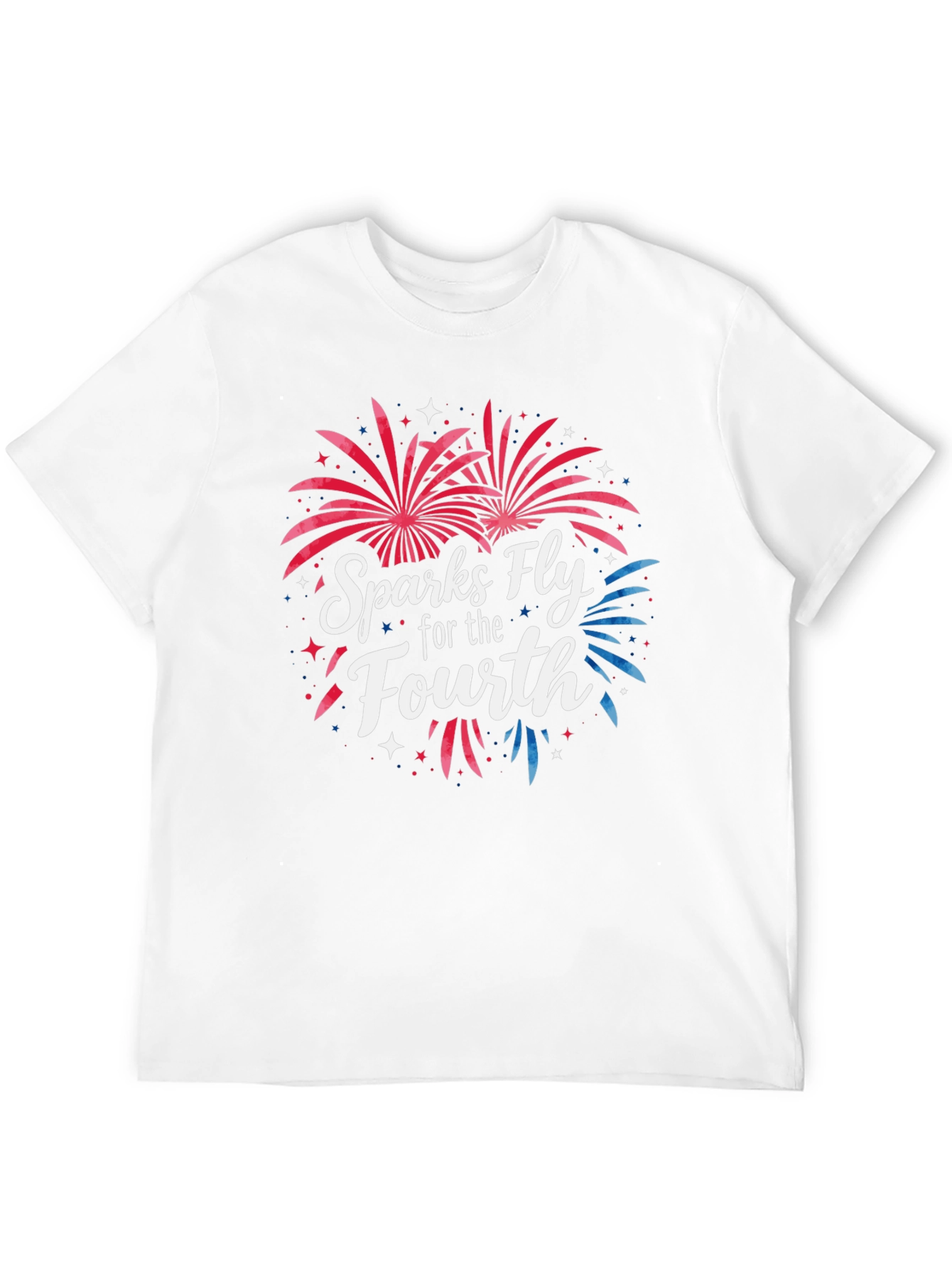Sparks Fly Fourth of July Graphic Tee