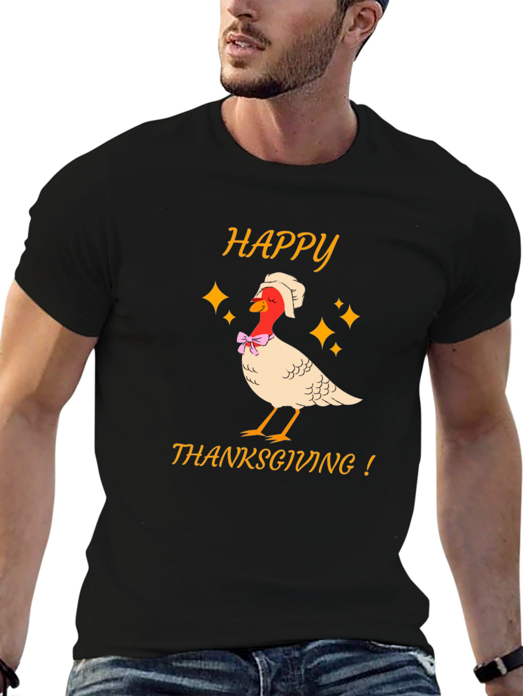 Festive Turkey Thanksgiving T-Shirt