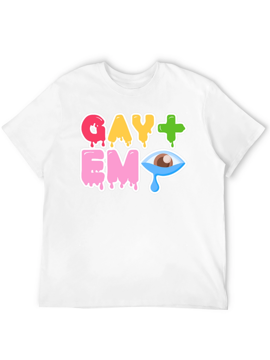 Gay+Emo Graphic T-Shirt