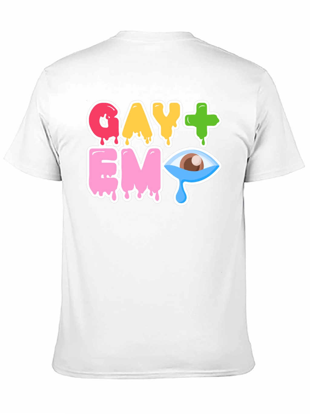 Gay+Emo Graphic T-Shirt