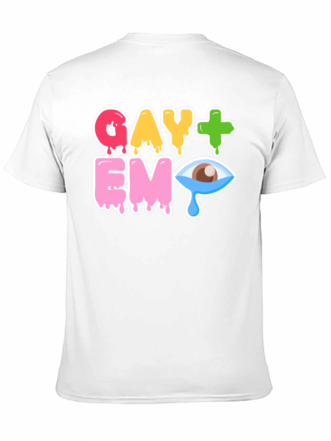 Gay+Emo Graphic T-Shirt