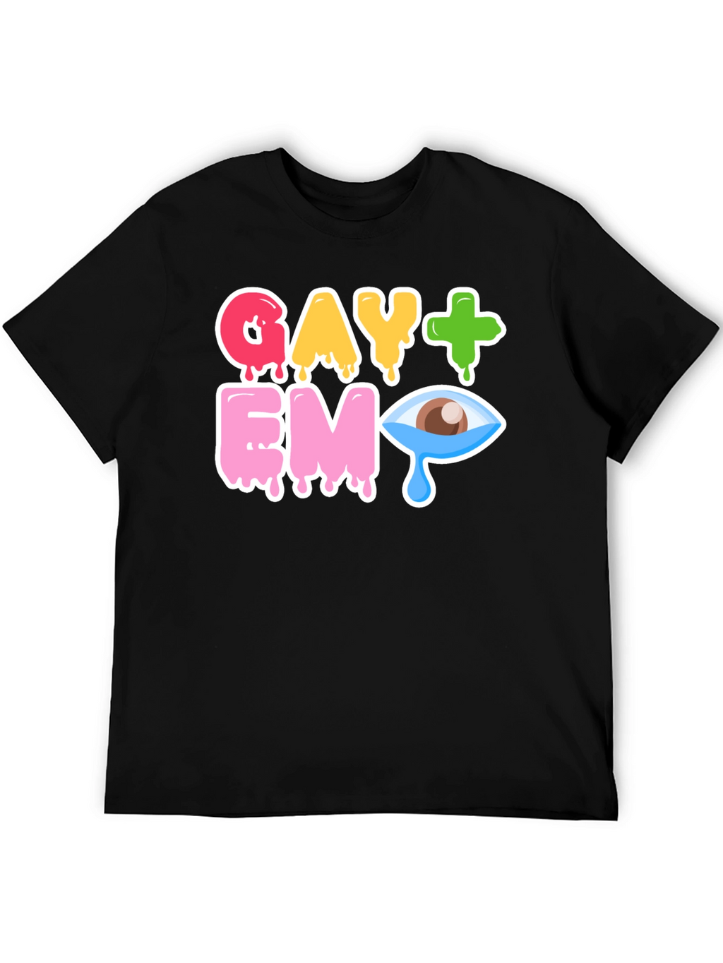 Gay+Emo Graphic T-Shirt