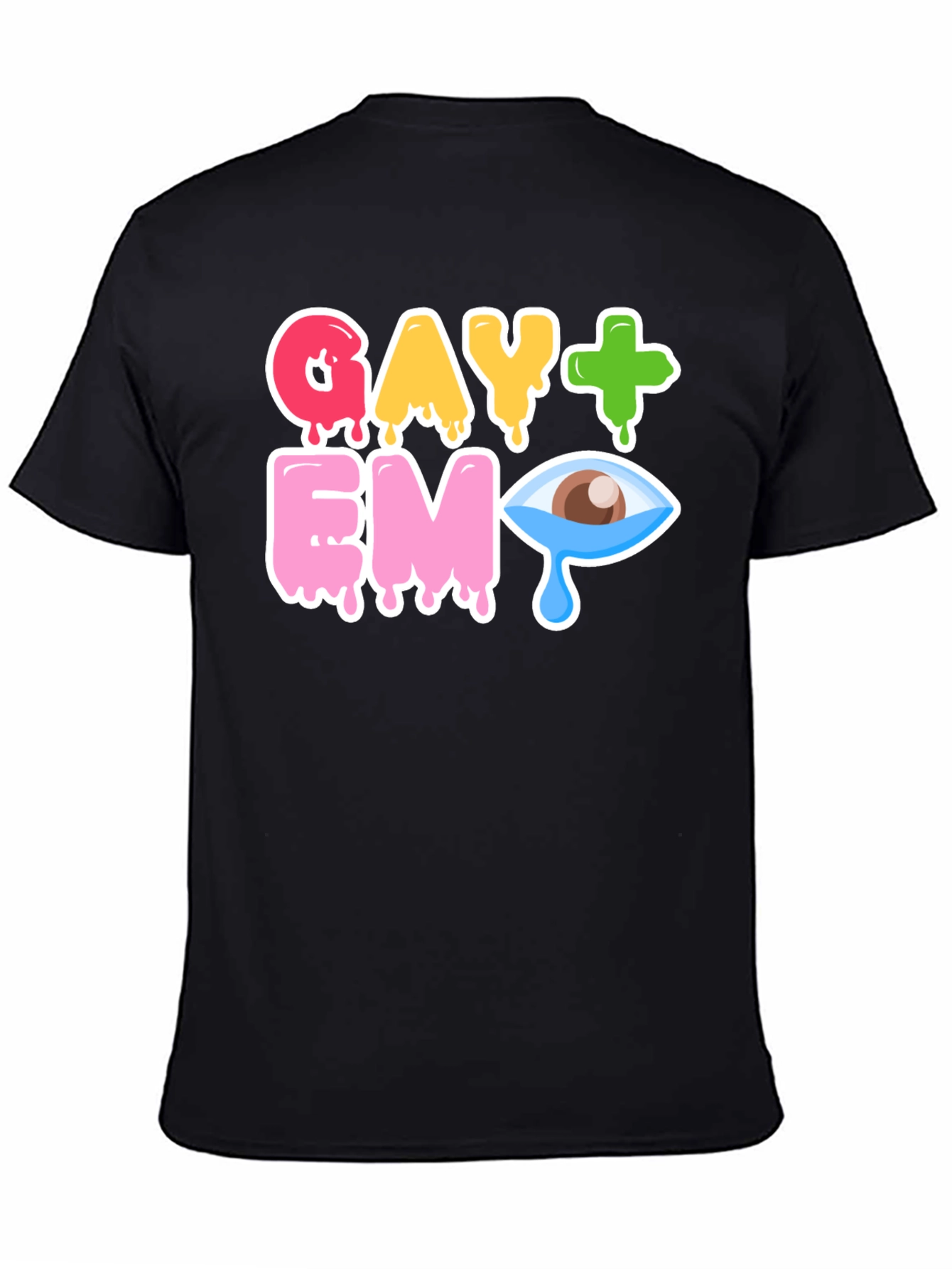 Gay+Emo Graphic T-Shirt