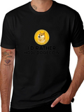 Id Rather HODL Dogecoin Black T-Shirt