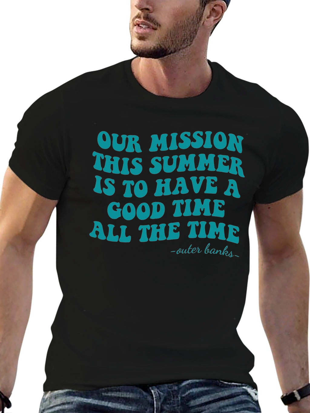 Our Mission Summer T-Shirt - Outer Banks Vacation Tee