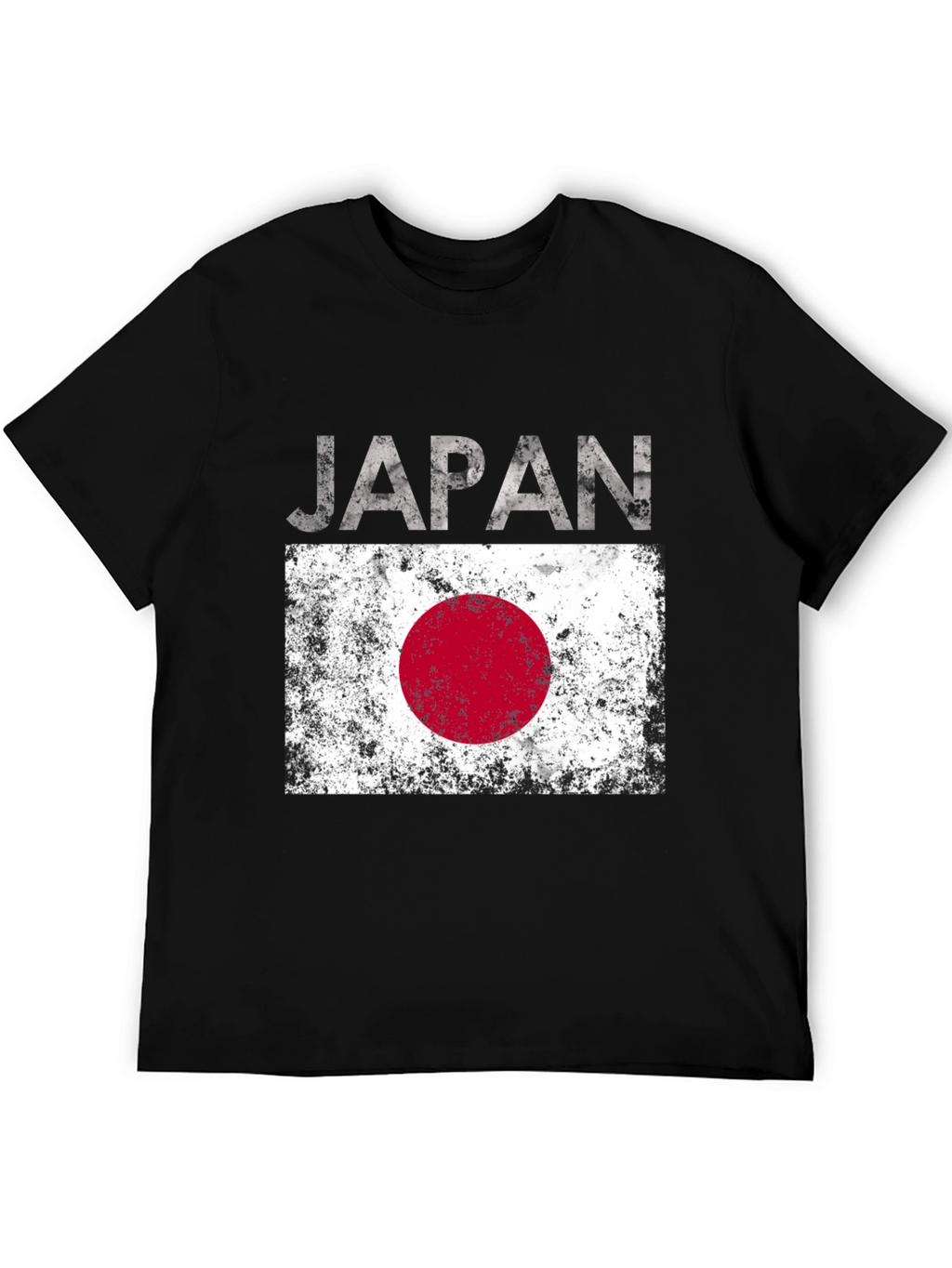 Japan Flag Distressed T-Shirt