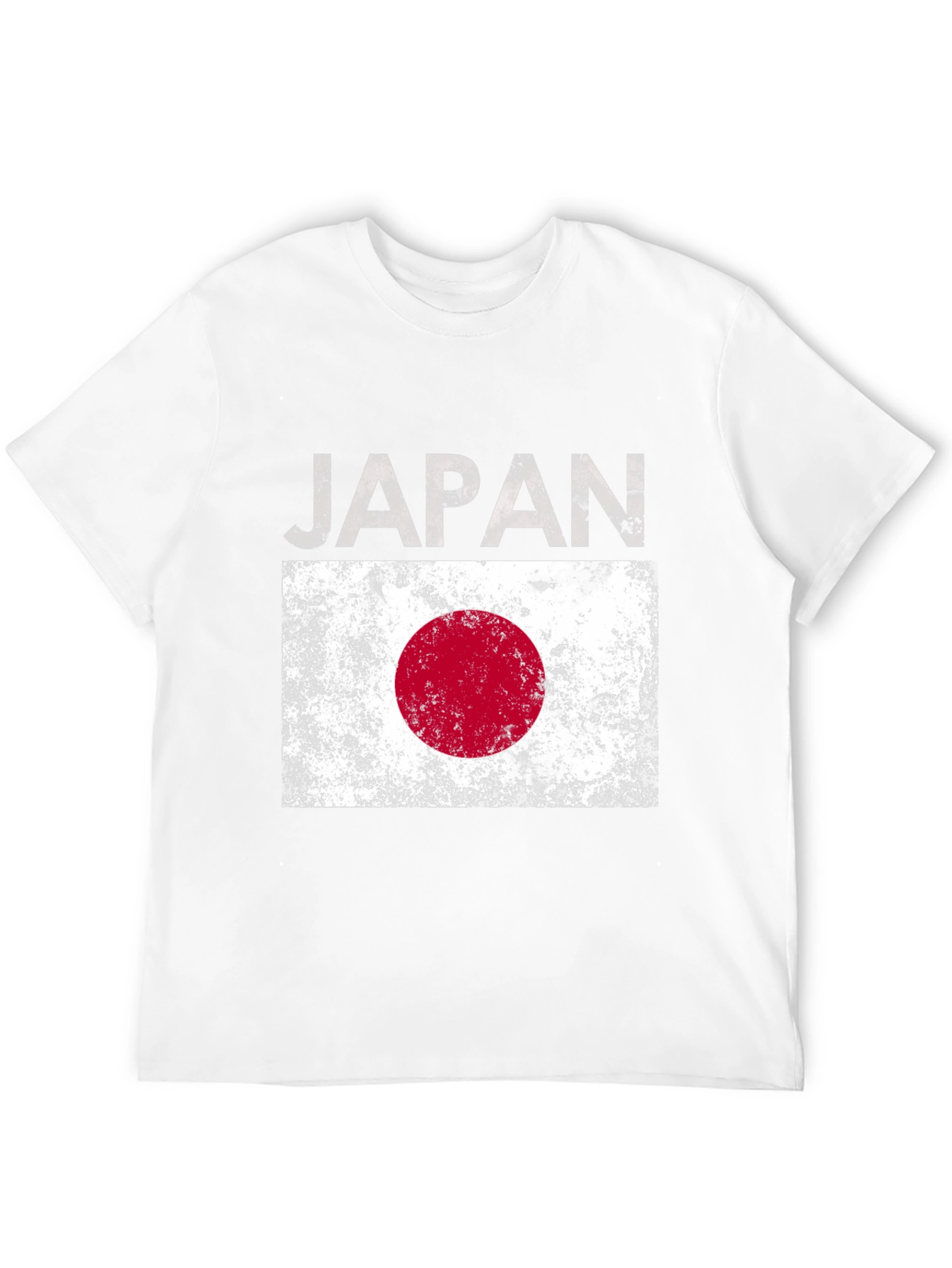 Japan Flag Distressed T-Shirt