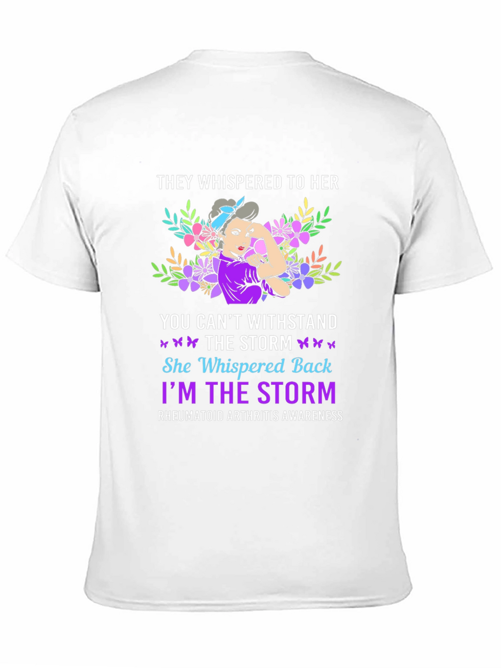 Rheumatoid Arthritis Awareness T-Shirt - Storm Design