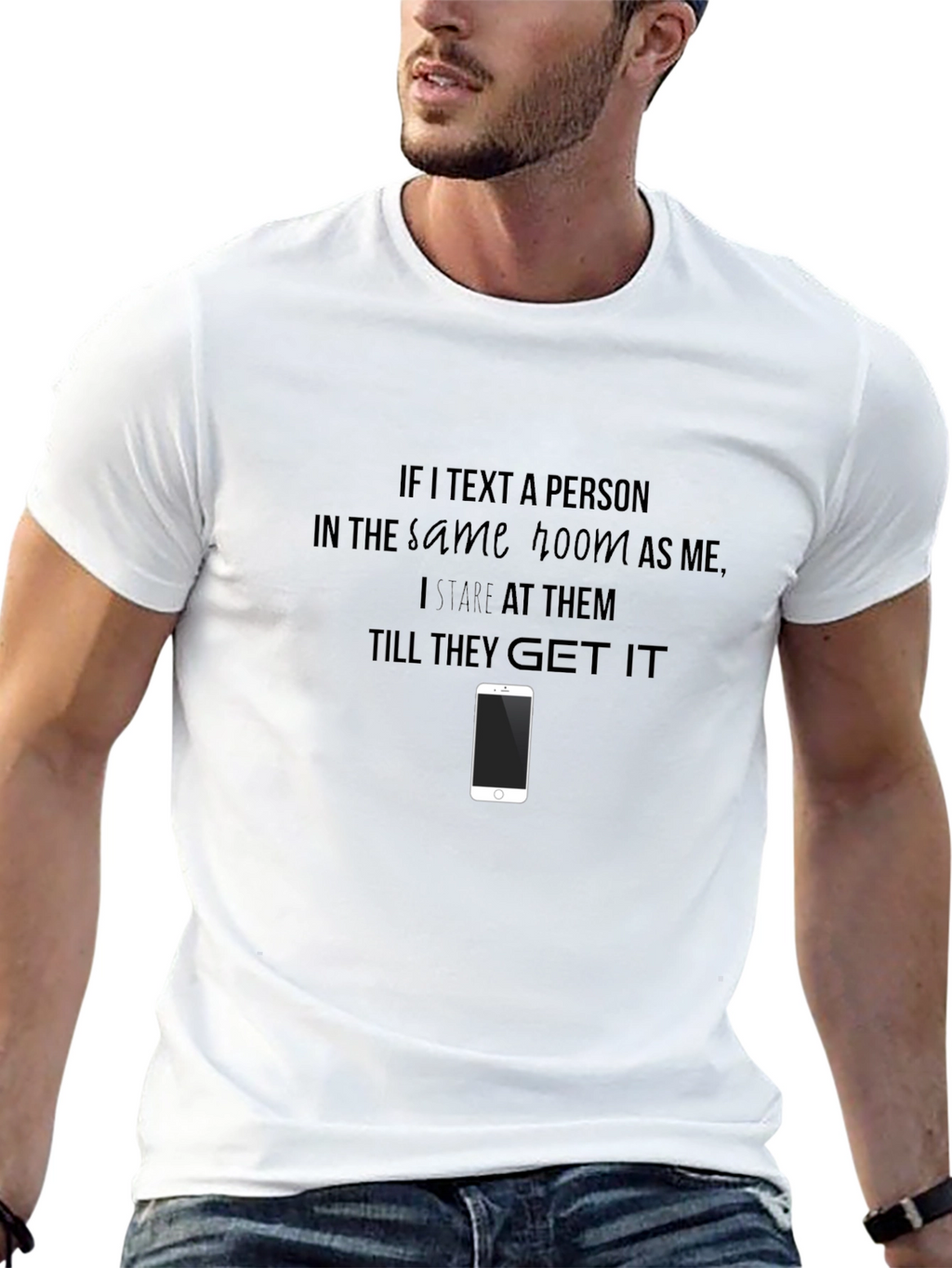 Stare Til They Get It T-Shirt