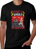 Haunted Home T-Shirt - Where The Haunts Are Tee