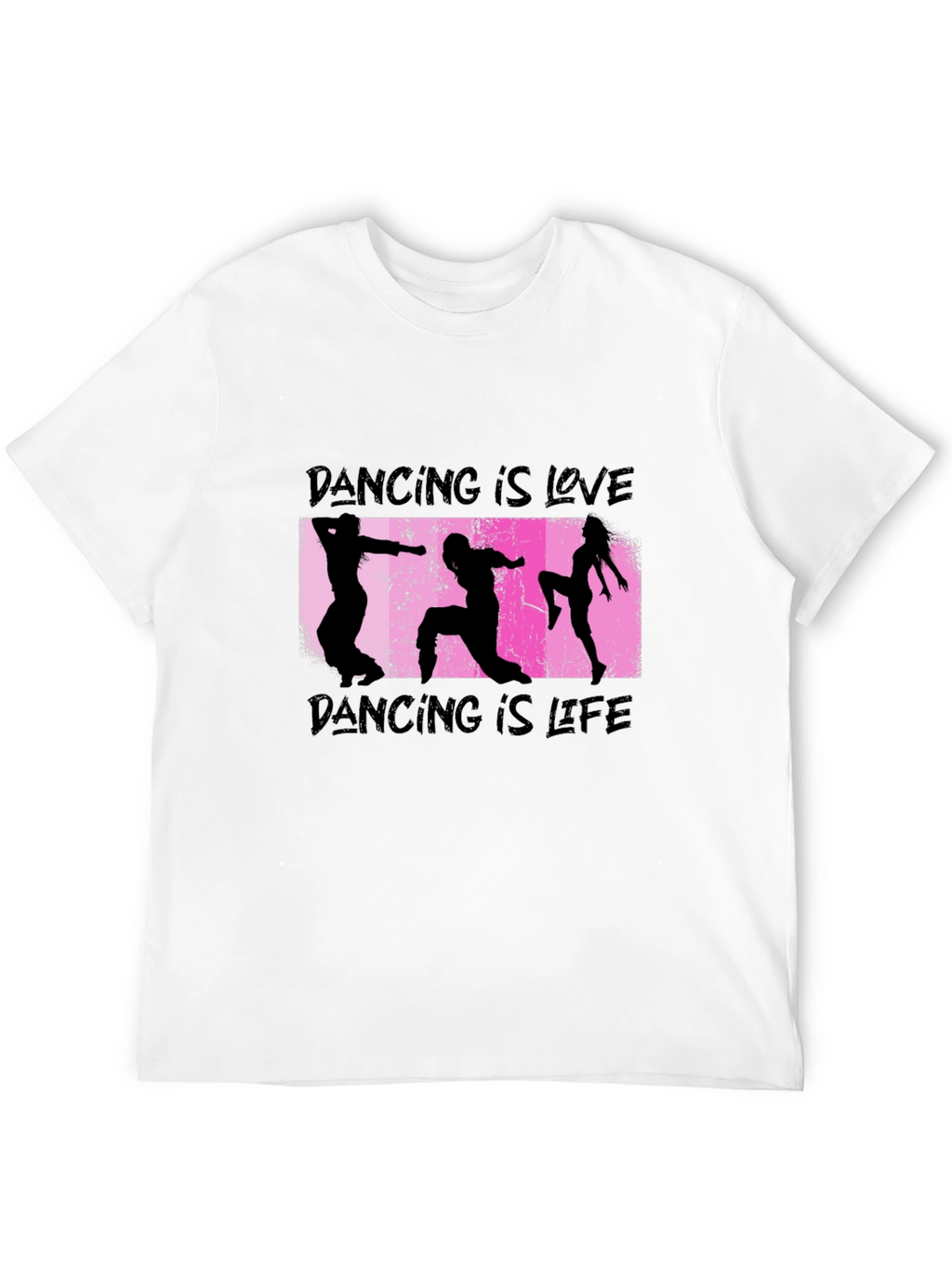 Dancing is Love & Life Black T-Shirt